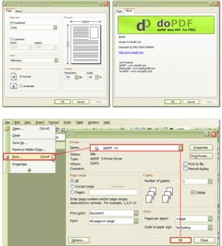 doPDF 5.3.247 ( Freeware, Windows All )