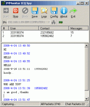 IMMonitor ICQ Spy 2.2.8