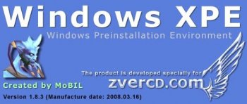 Windows XPE Live CD for Zver