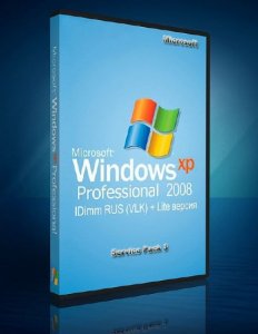 Windows XP SP3_8.09_IDimm + Lite RUS (VLK) 