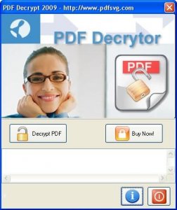 PDF Decrypt 2009 v1.3.2.83