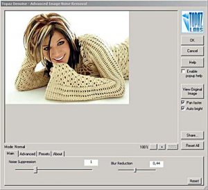 Topaz DeNoise v2.2 for Photoshop- Инструмент шумоподавления.
