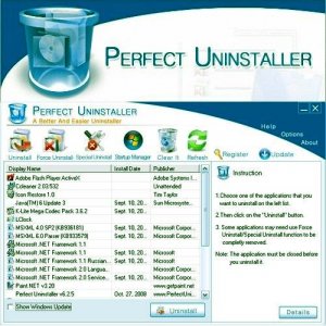 Perfect Uninstaller v.6.3.2.3