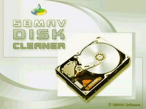SBMAV Disk Cleaner 2009 v3.31.0.8960 Multilingual