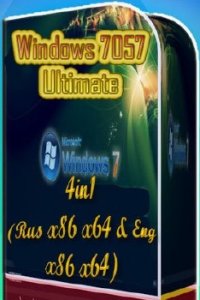 Windows 7057 4in1 (Rus x86 x64 & Eng x86 x64) Ultimate  