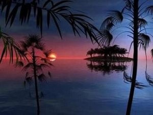 3D Animated Tropical Dawn Screensaver 1.0