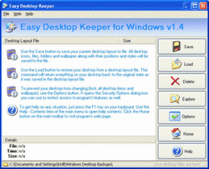 Easy Desktop Keeper 2.6