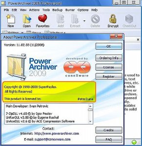 PowerArchiver 2010 11.50.57 Pre-Release