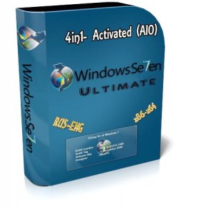 Windows 7 Ultimate x86/x64 4in1 Activated (AIO) by m0nkrus (2009/RUS/ENG)