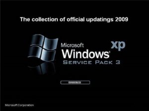 Все наборы обновлений preSP4 для русской Windows XP SP3 (на 10.09.09)