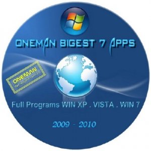 OneMan Bigest 7 Apps XP/Vista/Seven (300 Full Programs/AiO)