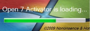Open Windows 7 activator v1.1.3