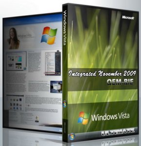 Windows Vista ULTIMATE x86/x64 SP2 Integrated Nov 2009 OEM-BIE