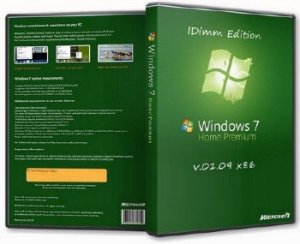 Windows 7 Home Premium IDimm Edition v.01.09 х86