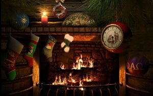 3Planesoft Fireside Christmas 3D Screensaver 1.0.0.6 Rus