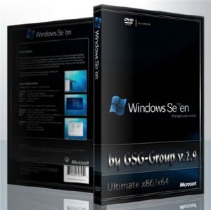 Windows Seven 7600 Ultimate х86/x64 by GSG-Group v.2.9 vs AVATAR theme (2009)