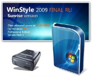 Windows XP Professional Service Pack 3 + Winstyle 2009