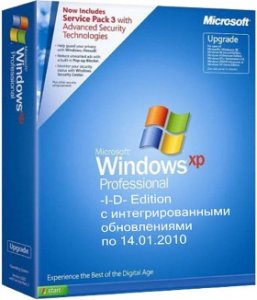 Microsoft Windows XP Professional SP3 Russian VL (-I-D- Edition) + обновления по 14.01.2010