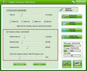 Magic Memory Optimizer v8.1.1.377