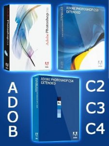 Adobe Photoshop CS2/CS3/CS4 ENG/RUS