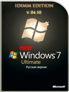 Windows 7 Ultimate IDimm Edition v.04.10 x64 Rus