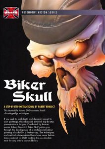 Аэрография- Череп байкера / Biker Skull (2007) DVDRip
