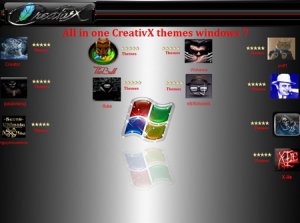 All in one CreativX Themes Windows 7 (2010)