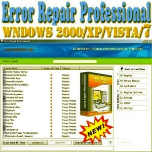 Error Repair Professional v4.1.8