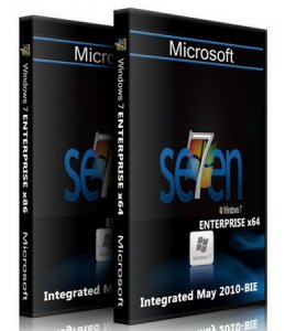 Windows 7 Enterprise x86/x64 Integrated May 2010-BIE (15.05.2010/ENG + RUS LP)