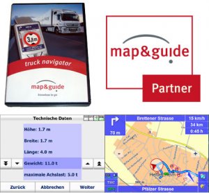 Map and Guide Professional 2010 16.0.0.116. В комплекте карта Europe City Q3 Navteq (2010)