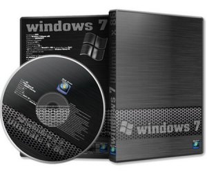 Windows 7 Ultimate x86 Darkness Silver Carbon by Dark Group (2010/RUS)
