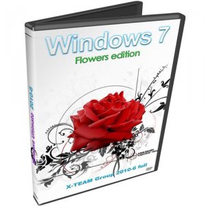 Windows 7 Ultimate X-TEAM Group 2010-6 Flowers Edition Full (2010)