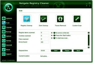 NETGATE Registry Cleaner 1.0.605.0