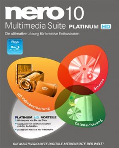Nero Multimedia Suite Platinum HD 10.5.10900 x32x64. Утилиты, мануалы, шаблоны (29.10.2010)