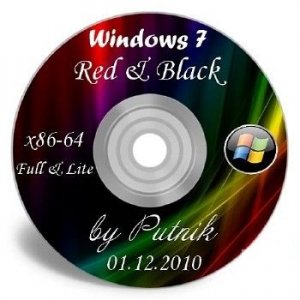 Windows Se7en Red & Black x86 & 64 Full & Lite 2 DVD (prepared by putnik) 01.12.2010