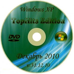 Windows XP SP3 TopHits New Year Edtion DVD V.31.12.10 + Mega WPI & DriverPacks
