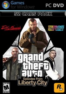 GTA 4 Episodes from Liberty City 52 Cars Pack (2011/PC/ENG/ADDON)