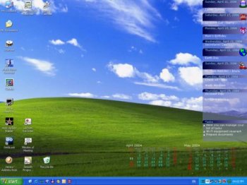Active Desktop Calendar v6.8.070329