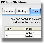 GoldSolution Software PC Auto Shutdown 2005 v3.7