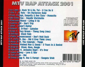 MTV RAP Attack 2001.