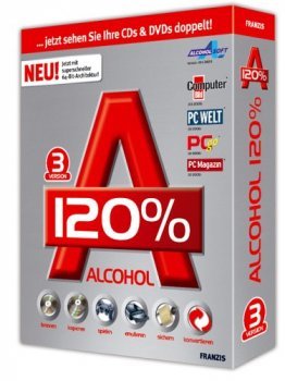 Alcohol 120% 1.9.7.6221 + Activation Keymaker v3.6