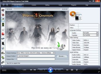 Extra Video Converter 2008 v1.0.0.1