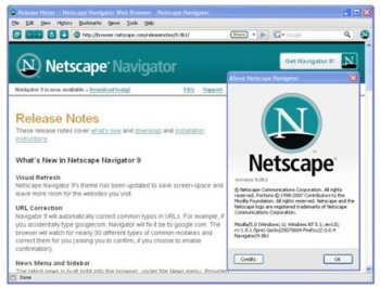 Netscape Navigator 9.0.0.6