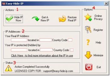 Easy Hide IP v1.5 - скроет Ваш  IP