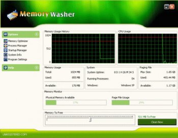 Memory Washer 5.1
