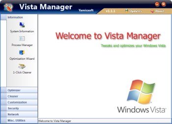 Vista Manager 1.48  - твикер для Vista