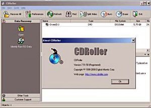 CDRoller 8.00- Восстановление компакт-дисков!