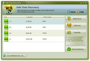 Safe Data Recovery v2.4