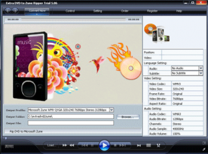 Extra DVD to Audio MP3 Ripper v6.07