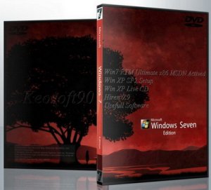 August MultiBootable DVD (Win 7 Ultimate - XP SP2 - XP Live CD - Hiren 9.9)
